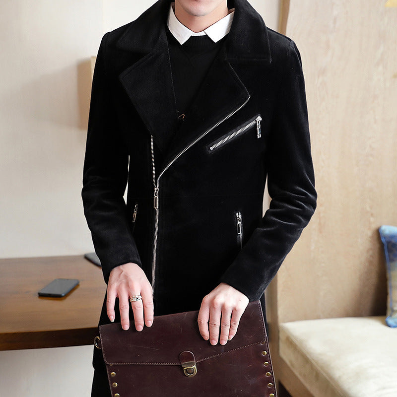 Herren Wintermantel aus Wollmix – Eleganter Cashmere-Look