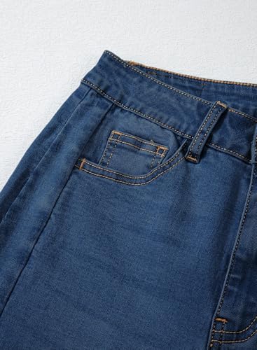 Damen Wide-Leg Jeans – Locker geschnittene High-Waist Jeans