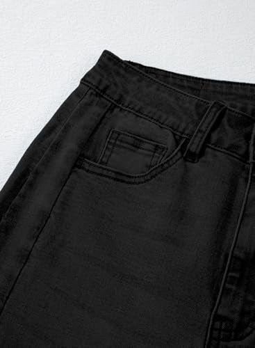 Damen Wide-Leg Jeans – Locker geschnittene High-Waist Jeans