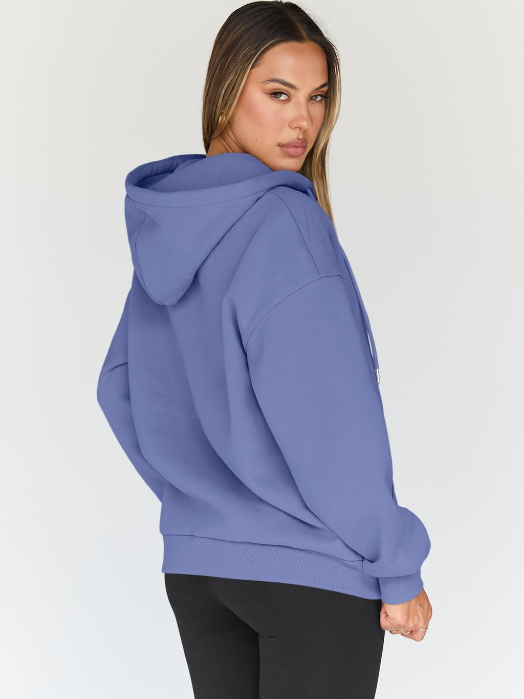Damen Zip-Hoodie mit Kapuze – Bequeme Freizeit Sweatjacke