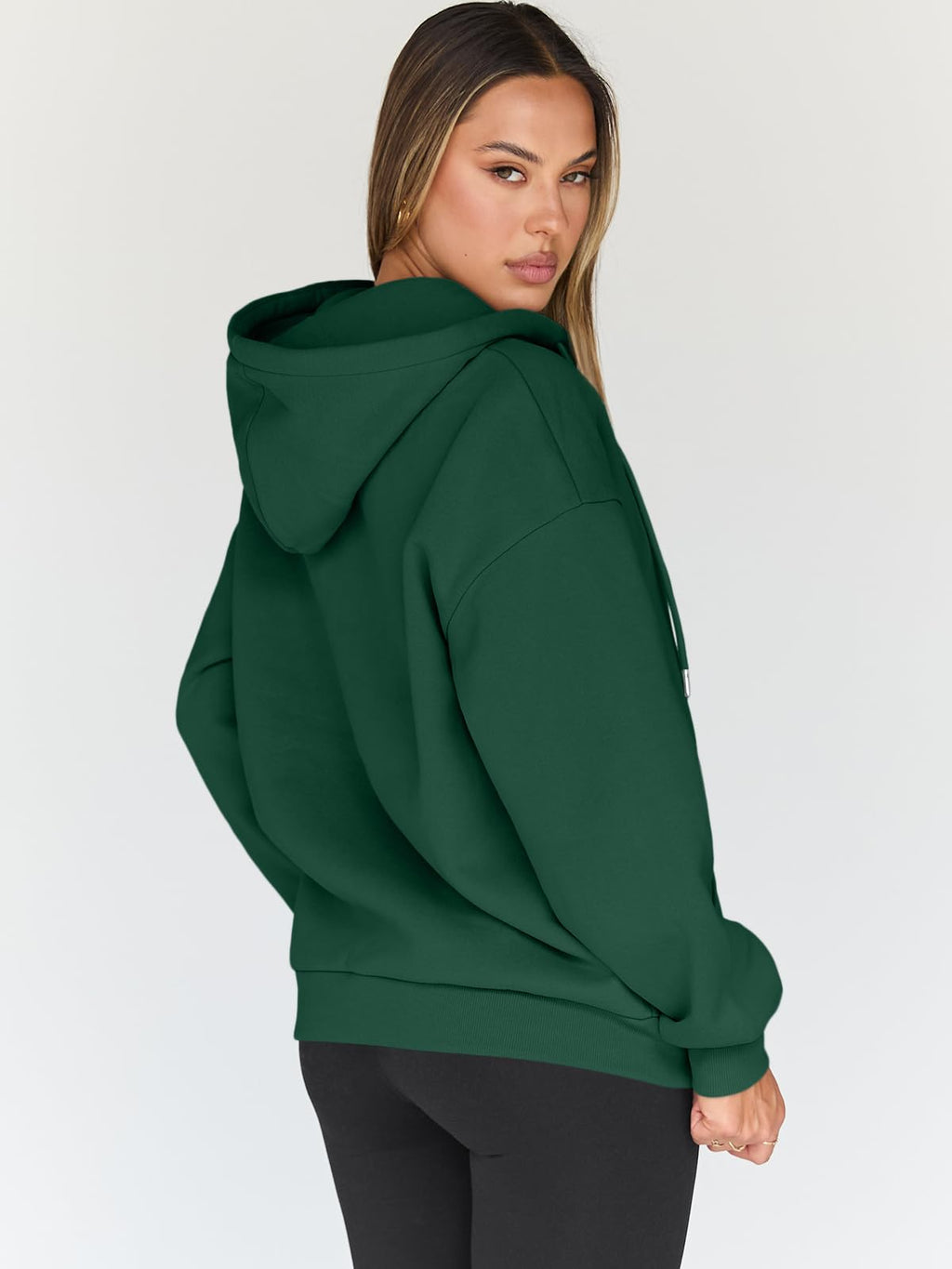 Damen Zip-Hoodie mit Kapuze – Bequeme Freizeit Sweatjacke
