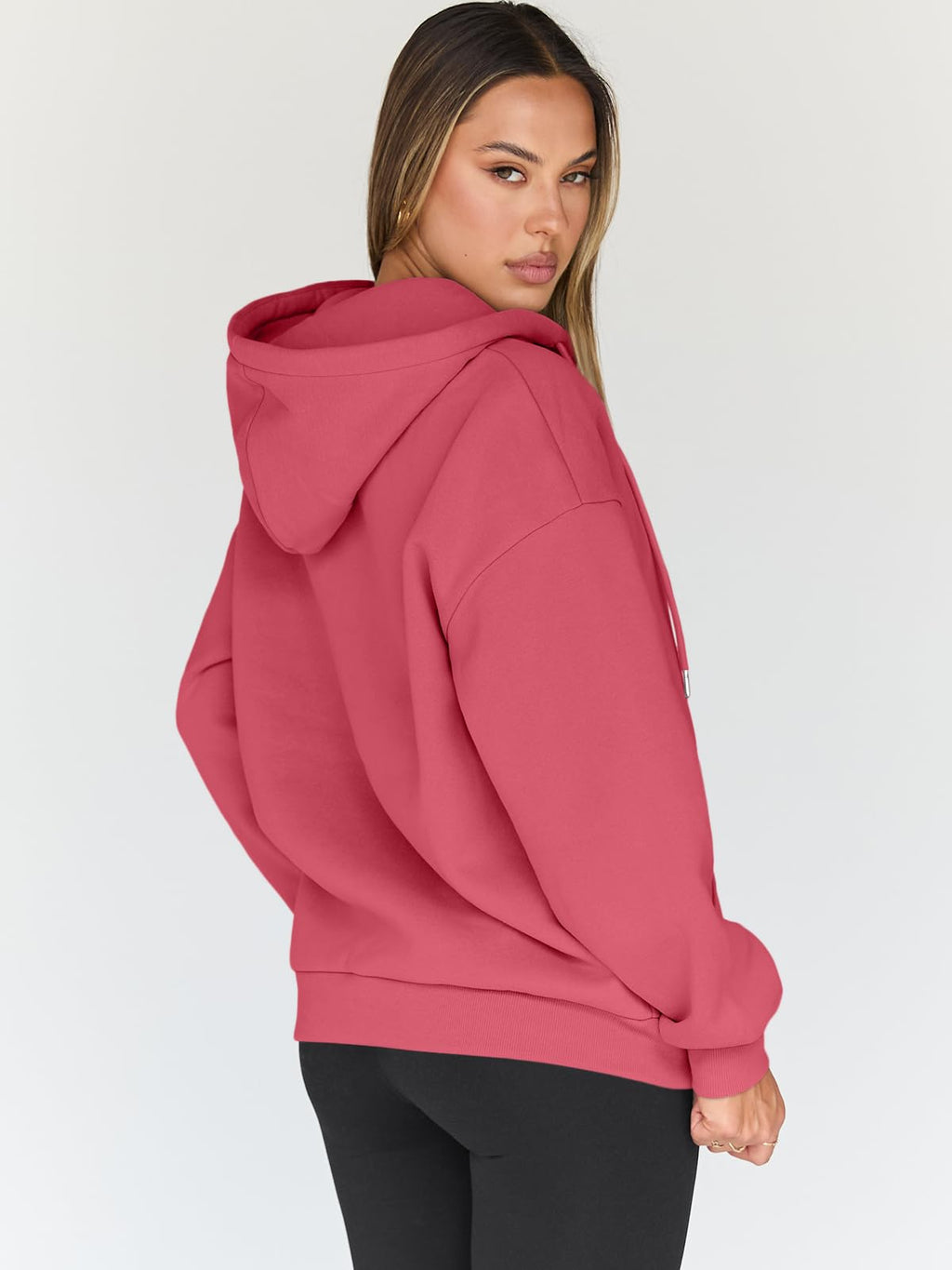Damen Zip-Hoodie mit Kapuze – Bequeme Freizeit Sweatjacke