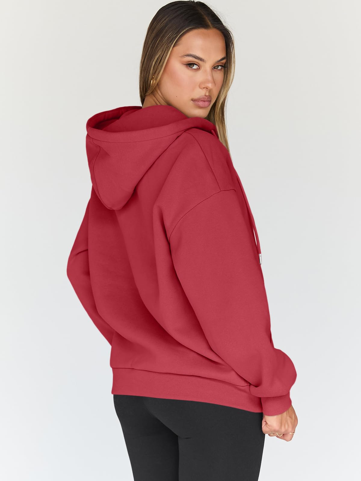 Damen Zip-Hoodie mit Kapuze – Bequeme Freizeit Sweatjacke