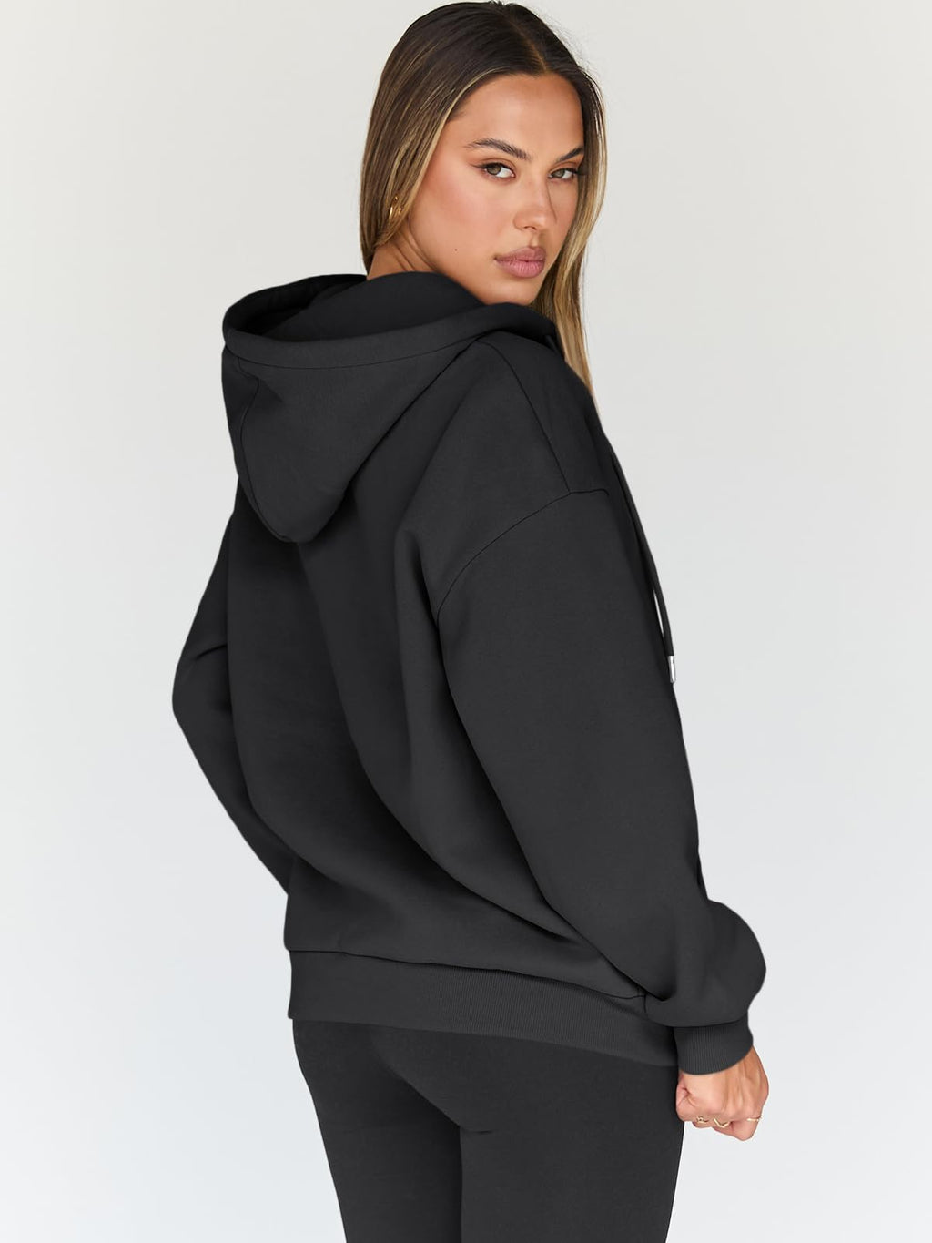 Damen Zip-Hoodie mit Kapuze – Bequeme Freizeit Sweatjacke