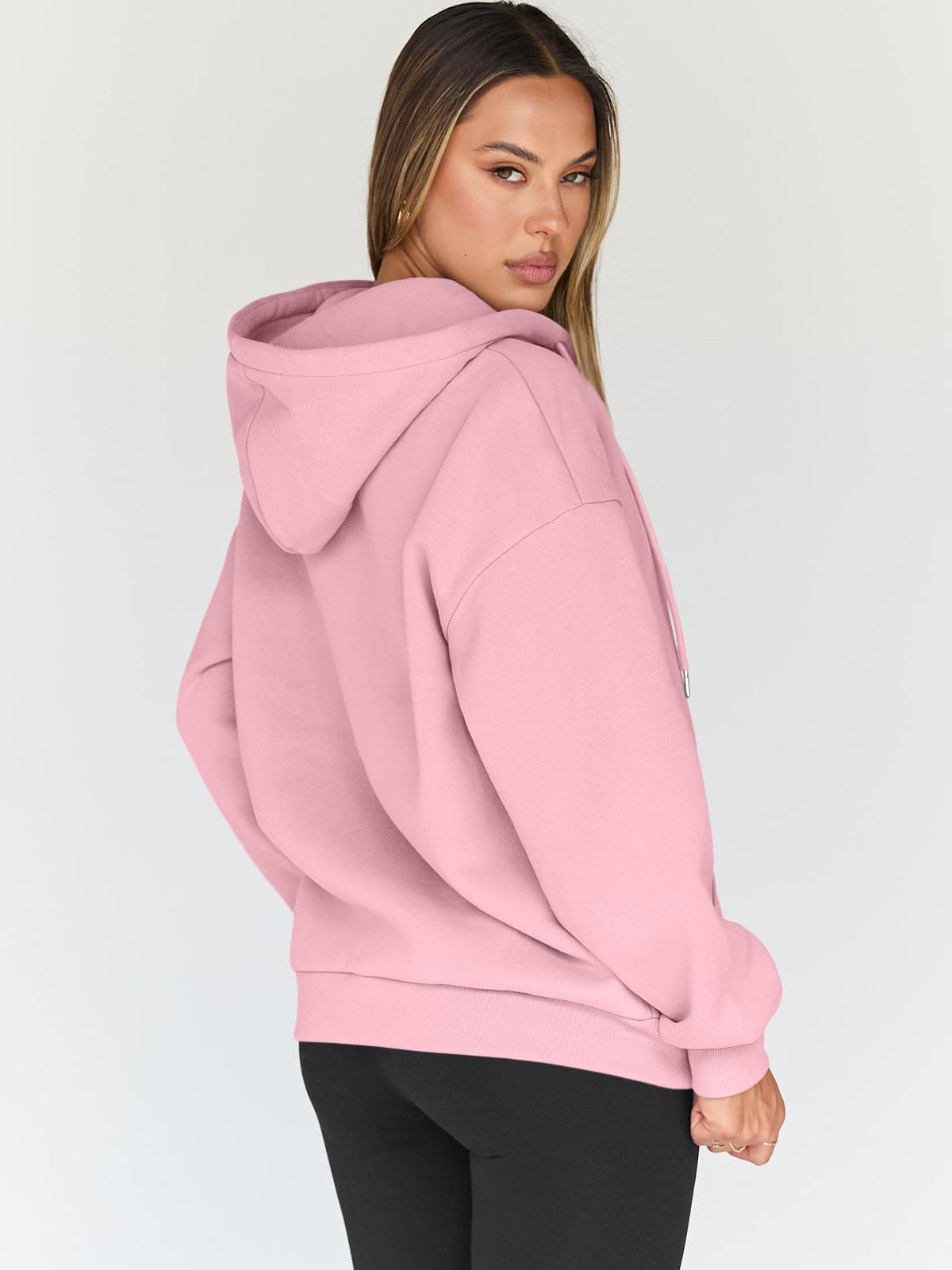 Damen Zip-Hoodie mit Kapuze – Bequeme Freizeit Sweatjacke