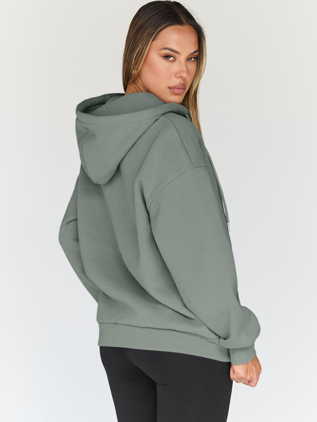 Damen Zip-Hoodie mit Kapuze – Bequeme Freizeit Sweatjacke
