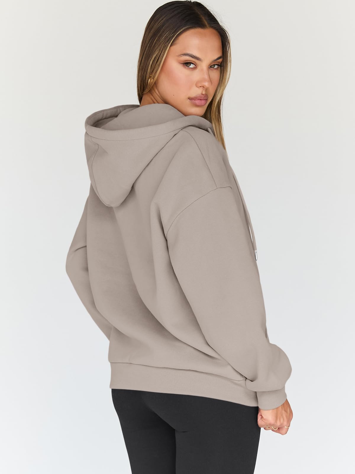Damen Zip-Hoodie mit Kapuze – Bequeme Freizeit Sweatjacke
