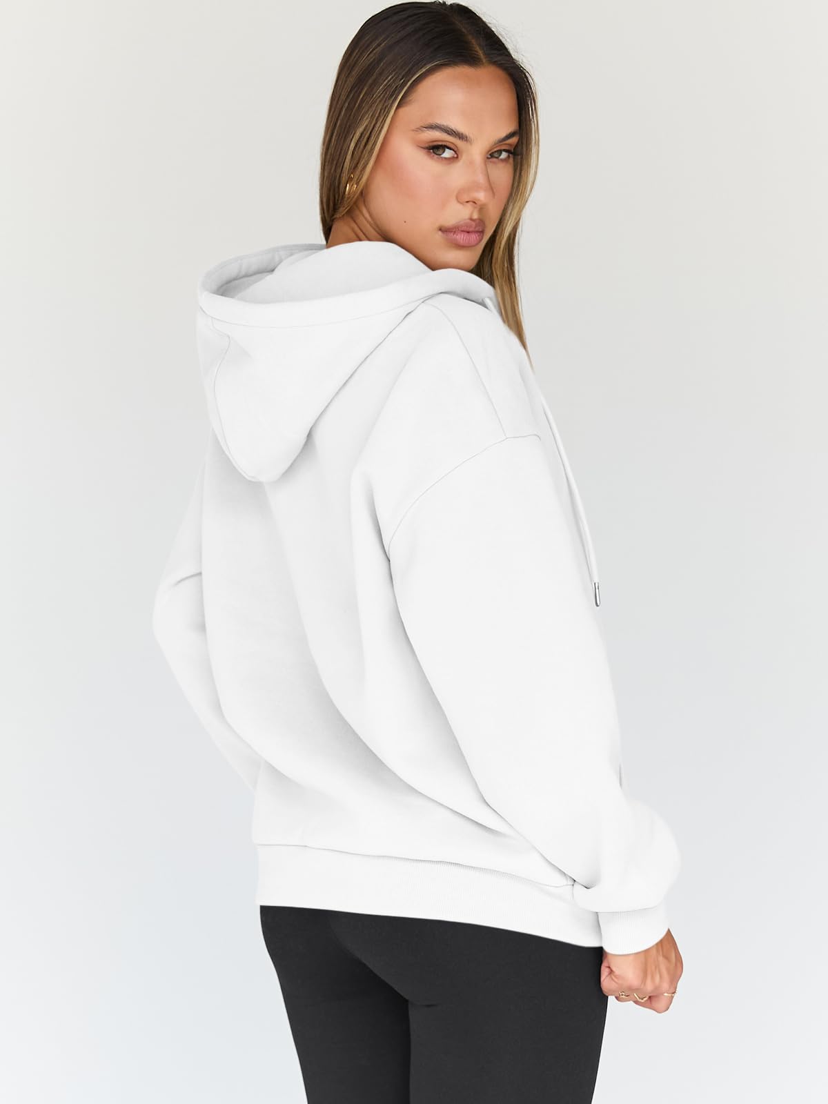 Damen Zip-Hoodie mit Kapuze – Bequeme Freizeit Sweatjacke