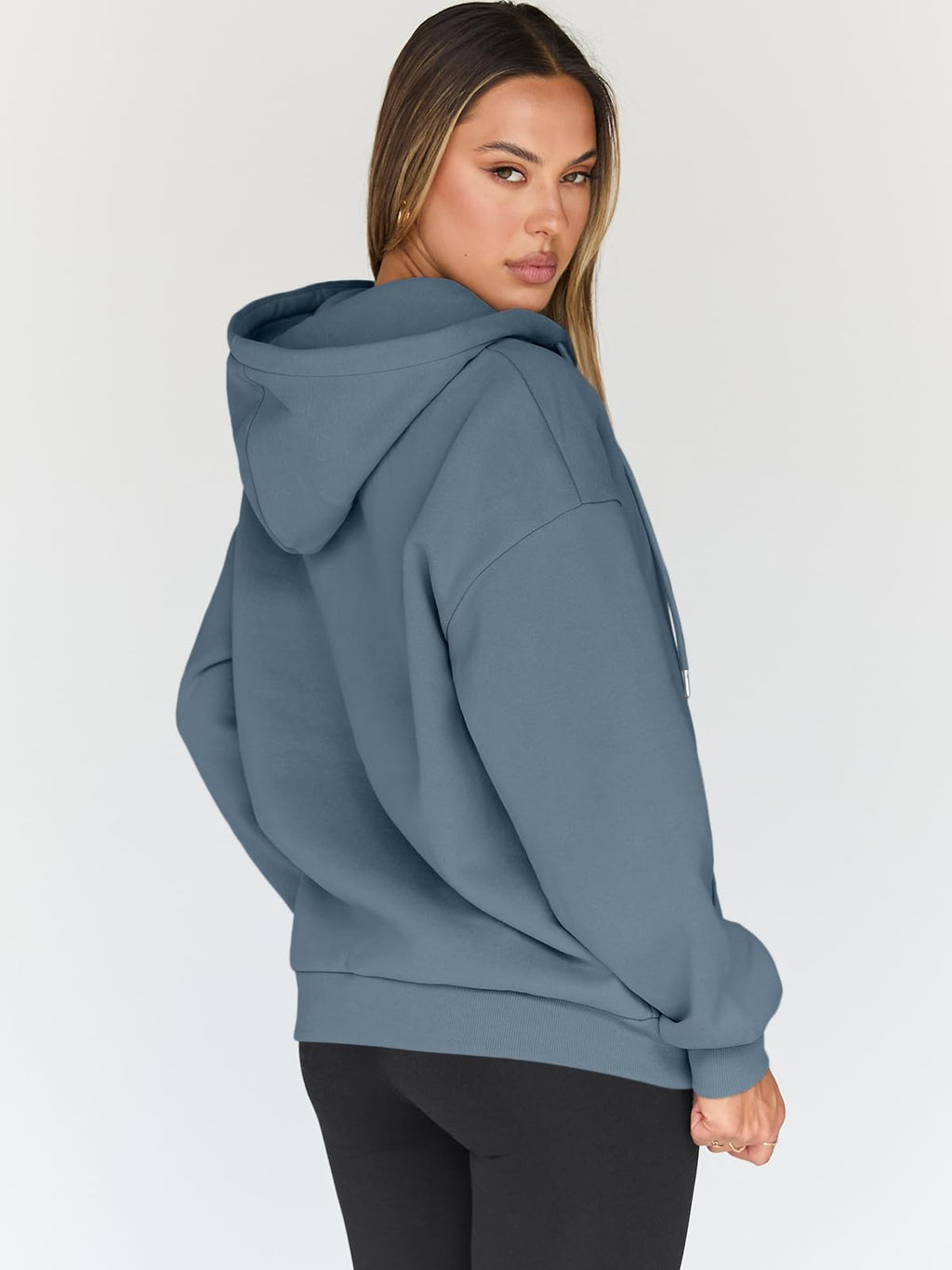 Damen Zip-Hoodie mit Kapuze – Bequeme Freizeit Sweatjacke