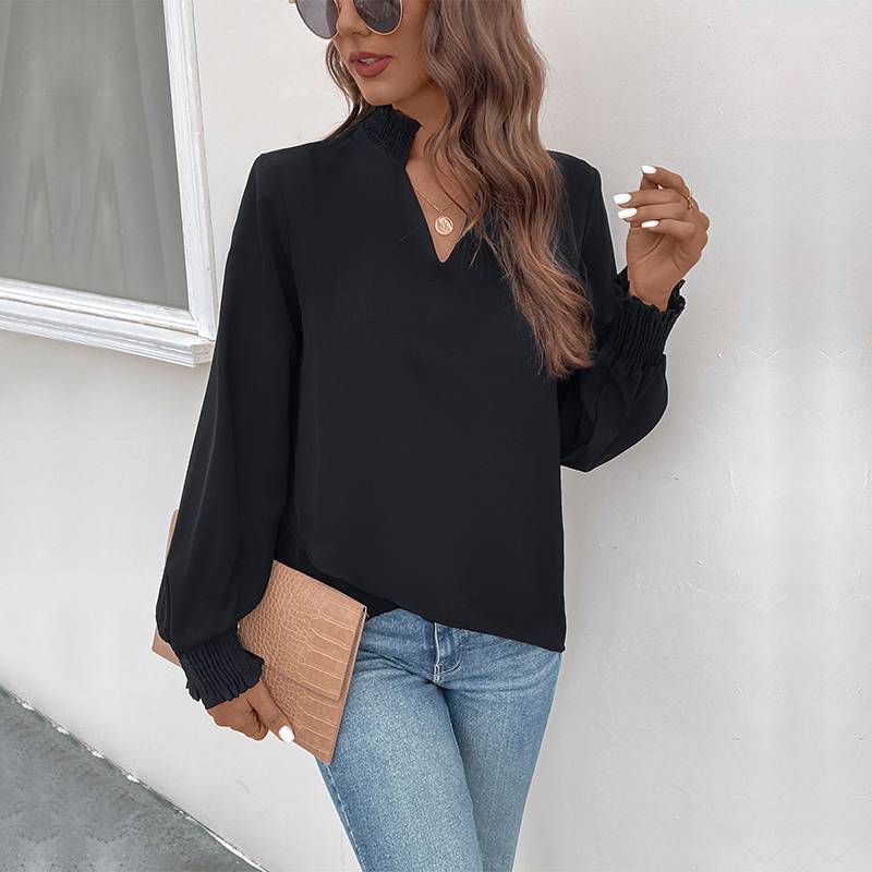 Damen Oberteil mit modernem Schnitt – Bequemes Top für Alltag & Freizeit