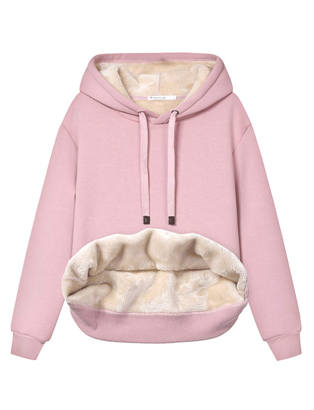 Damen Winter Hoodie mit Sherpa-Futter – Warmer Kapuzenpullover