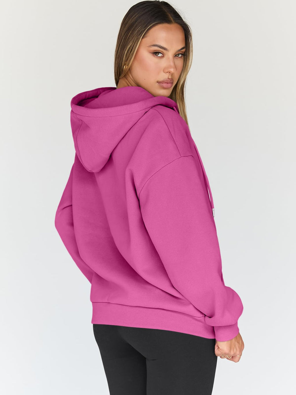 Damen Zip-Hoodie mit Kapuze – Bequeme Freizeit Sweatjacke