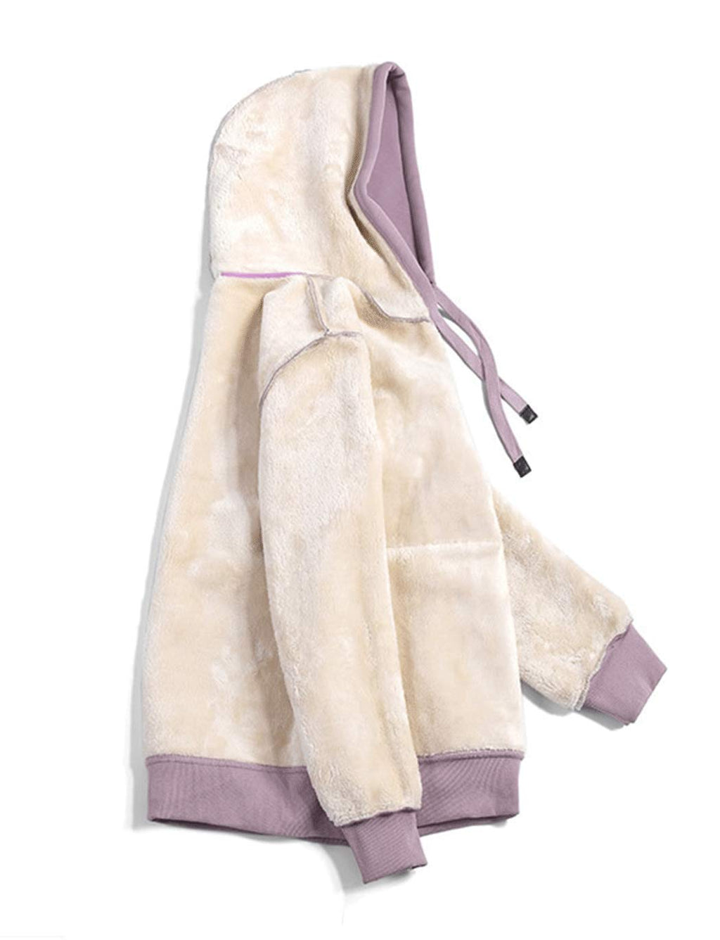 Damen Winter Hoodie mit Sherpa-Futter – Warmer Kapuzenpullover