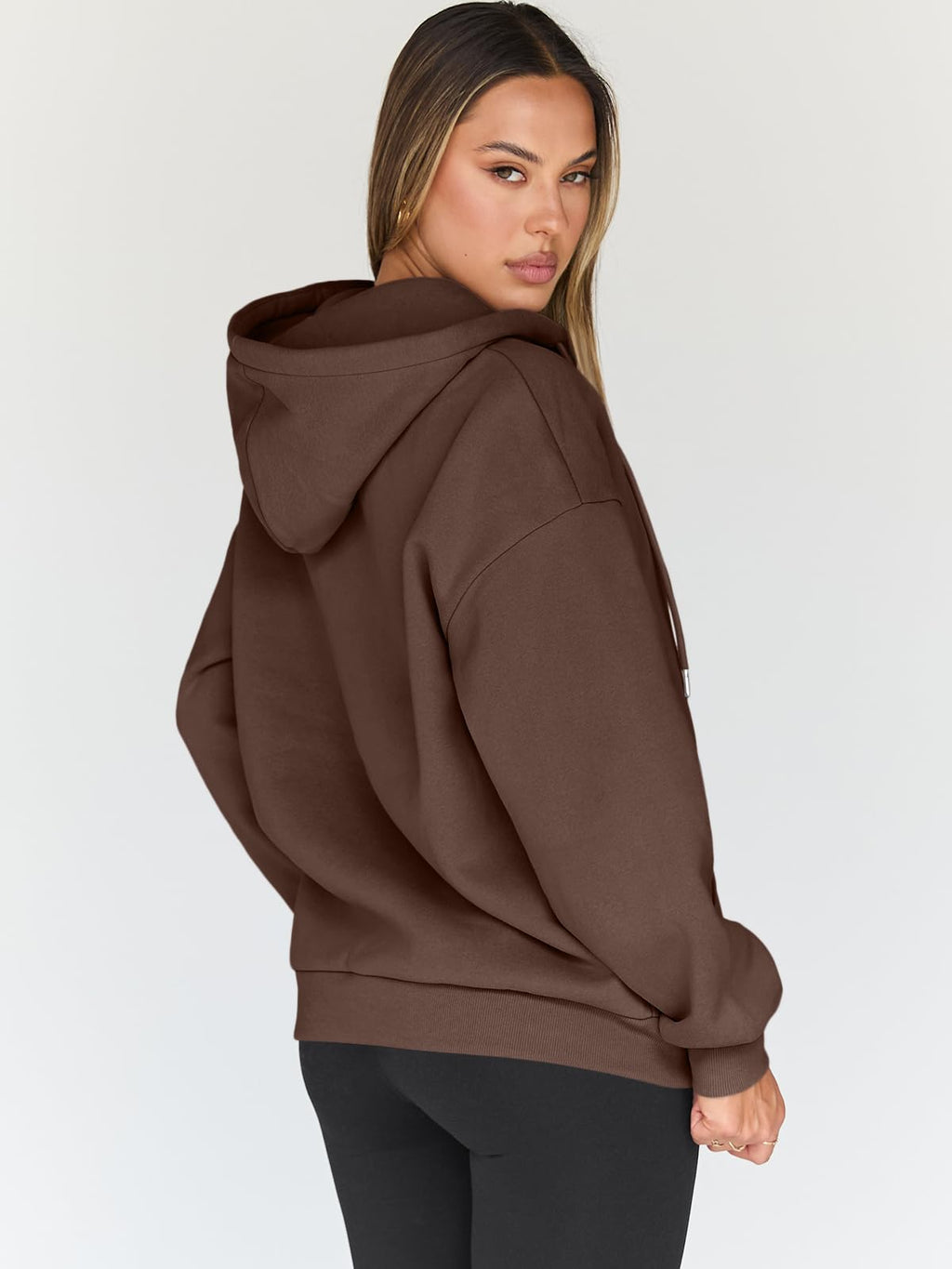 Damen Zip-Hoodie mit Kapuze – Bequeme Freizeit Sweatjacke