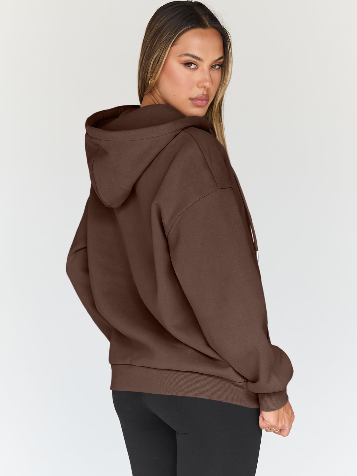 Damen Zip-Hoodie mit Kapuze – Bequeme Freizeit Sweatjacke