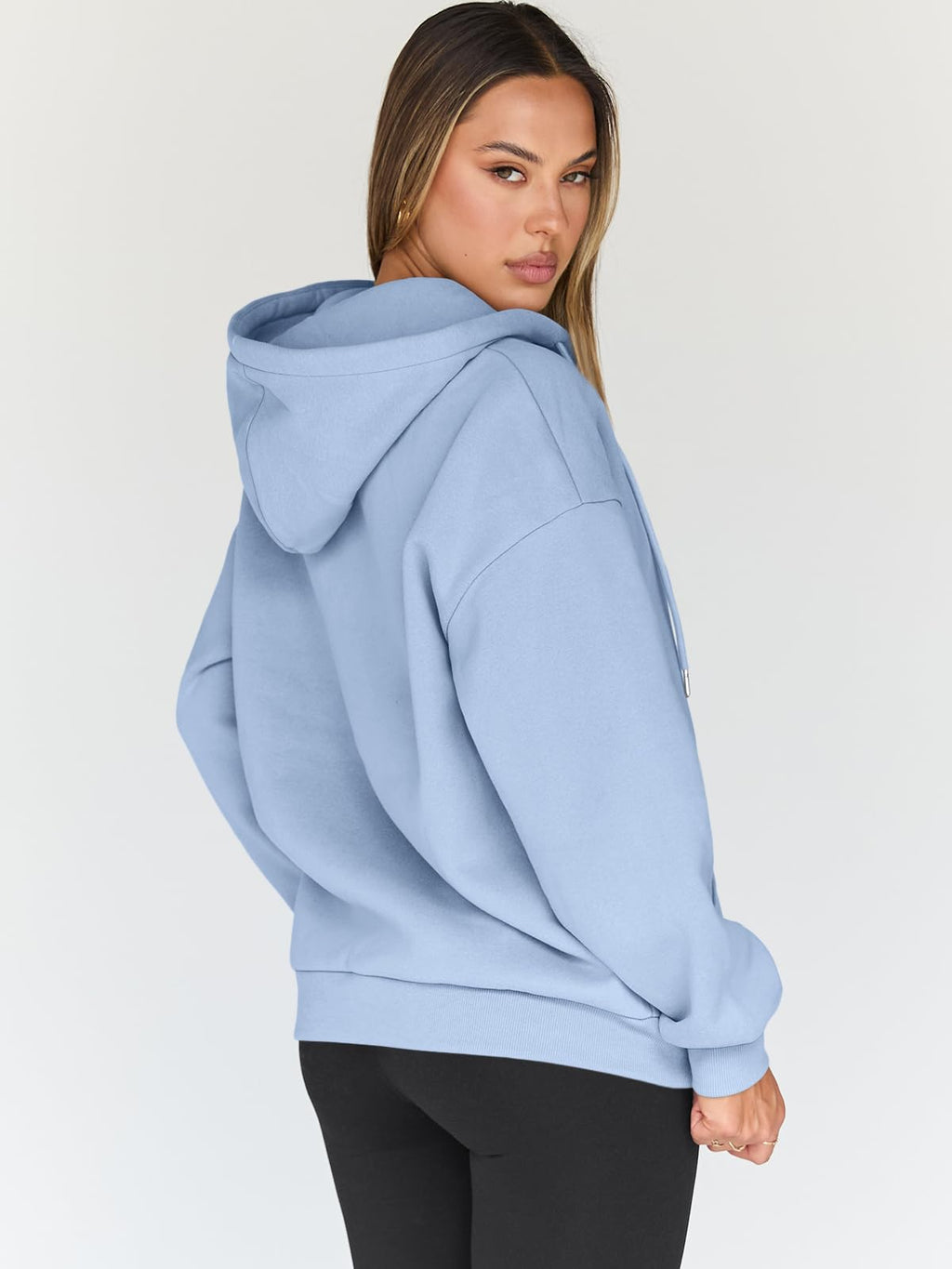 Damen Zip-Hoodie mit Kapuze – Bequeme Freizeit Sweatjacke
