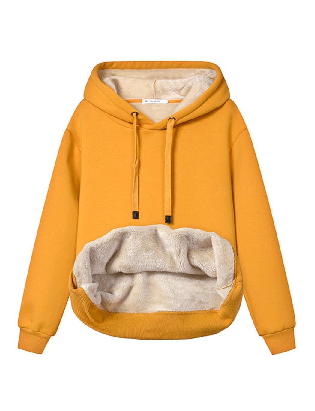 Damen Winter Hoodie mit Sherpa-Futter – Warmer Kapuzenpullover
