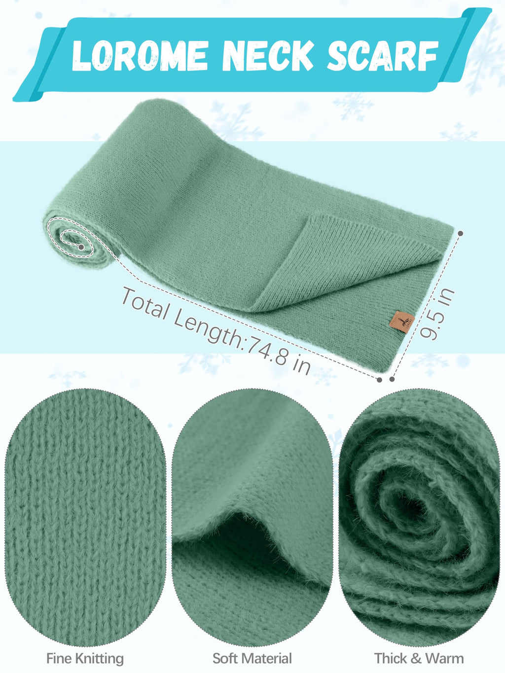 Winter Set für Damen – Mütze, Schal & Touchscreen-Handschuhe