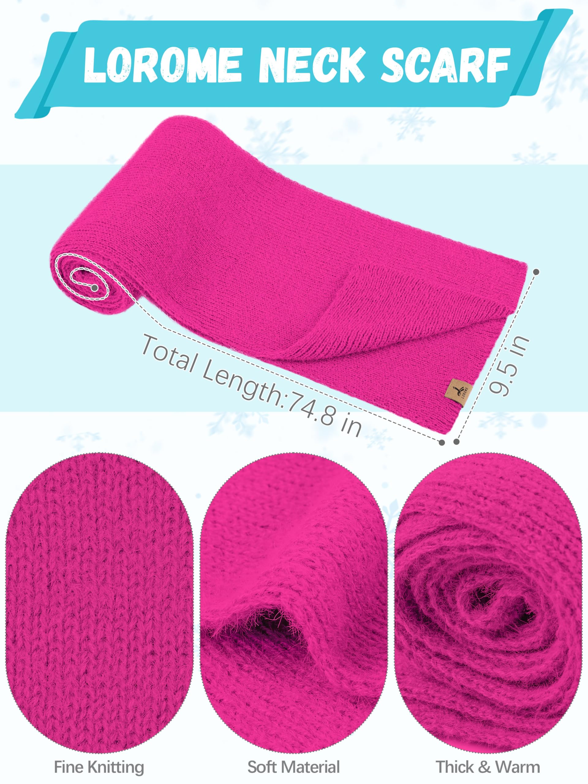 Winter Set für Damen – Mütze, Schal & Touchscreen-Handschuhe