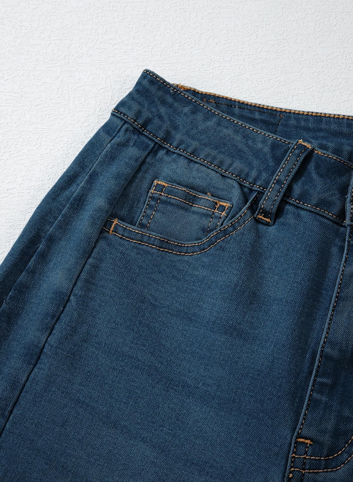 Damen Wide-Leg Jeans – Locker geschnittene High-Waist Jeans