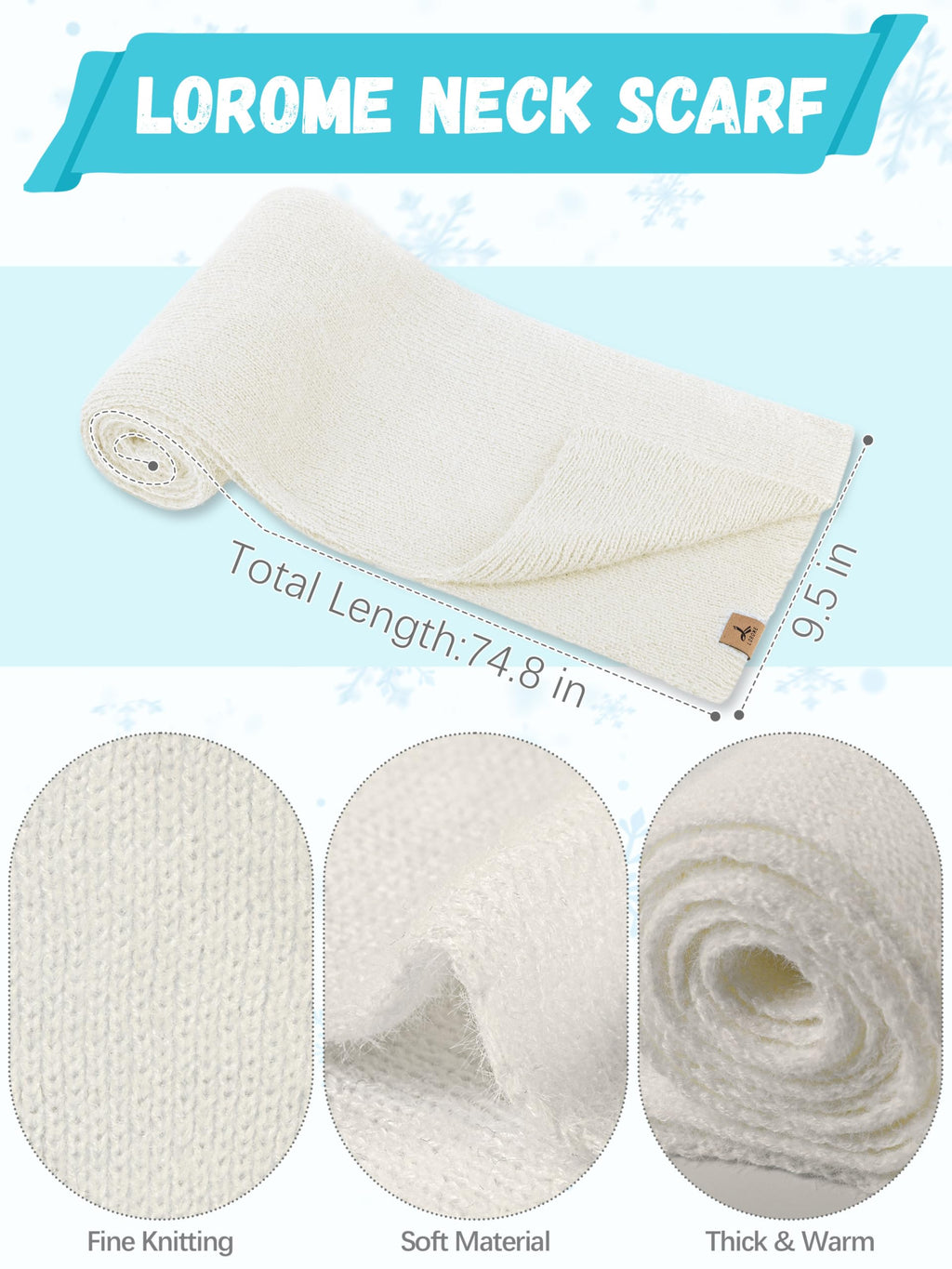 Winter Set für Damen – Mütze, Schal & Touchscreen-Handschuhe