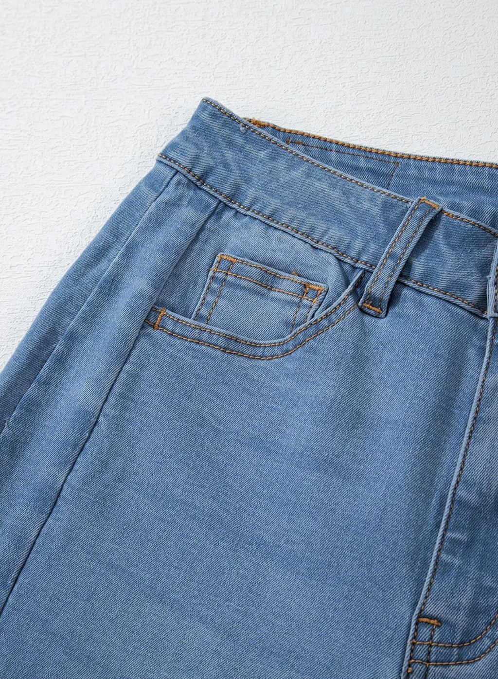 Damen Wide-Leg Jeans – Locker geschnittene High-Waist Jeans