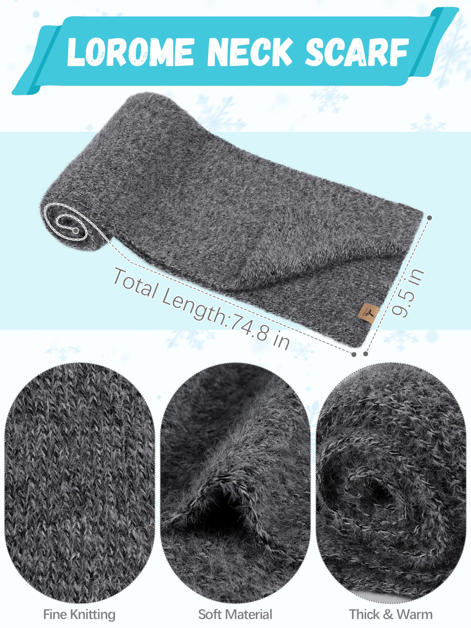 Winter Set für Damen – Mütze, Schal & Touchscreen-Handschuhe