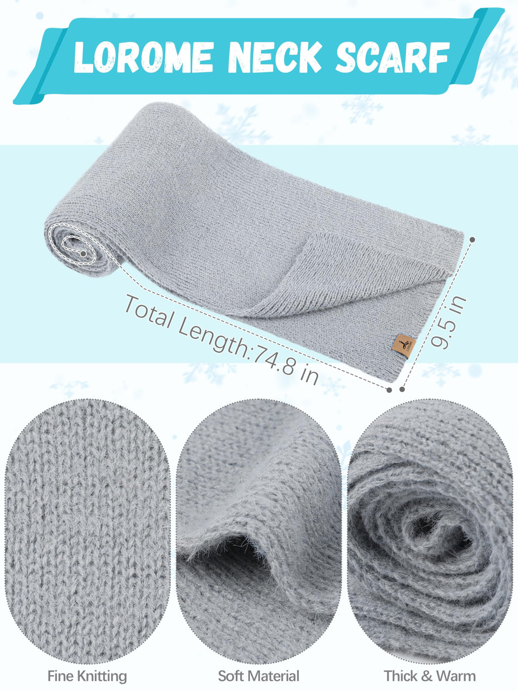 Winter Set für Damen – Mütze, Schal & Touchscreen-Handschuhe