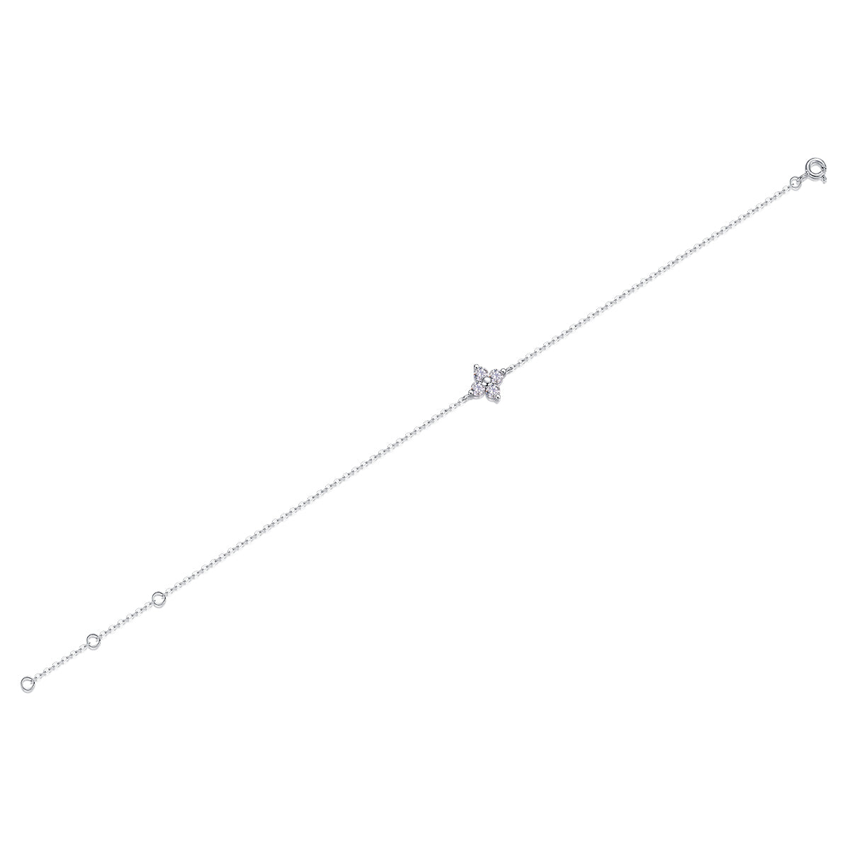 Elegantes Damen-Armband mit Moissanit – Zeitlos, Luxus & Stilvoll